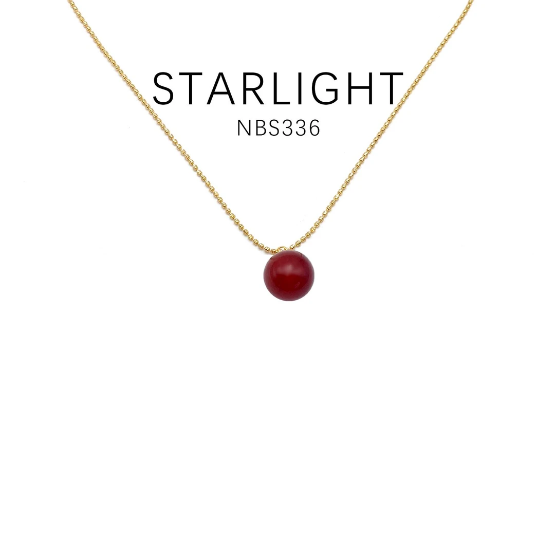 铜合金项链 项链 时尚经典简约气质百搭优雅项链~NBS336