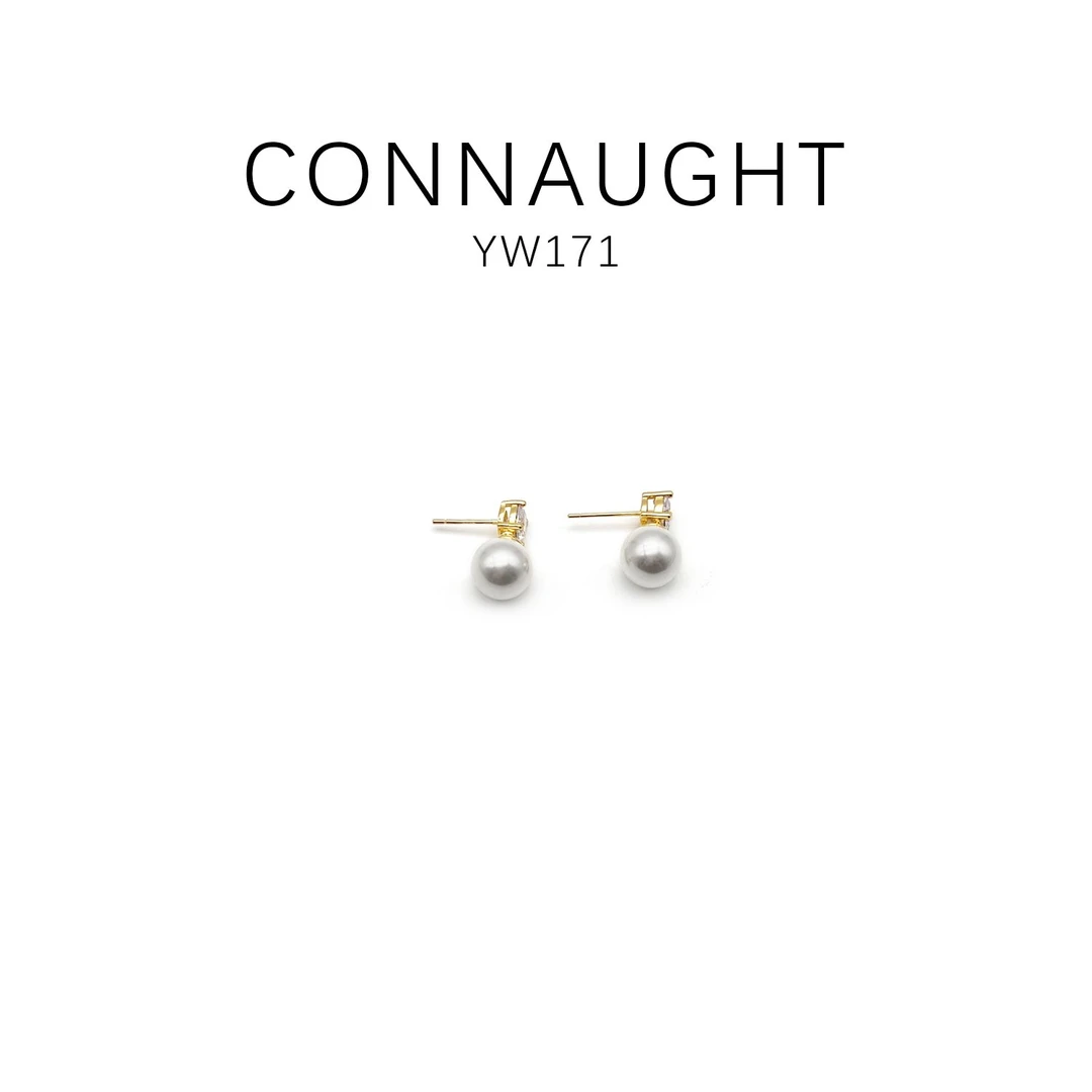 铜合金耳饰 经典款优雅时尚气质百搭轻奢耳饰~YW171