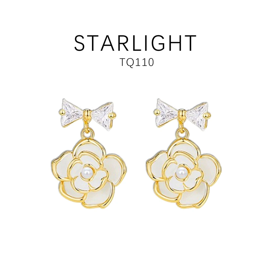 铜合金耳饰 耳饰 经典款优雅简约气质百搭耳饰~TQ110