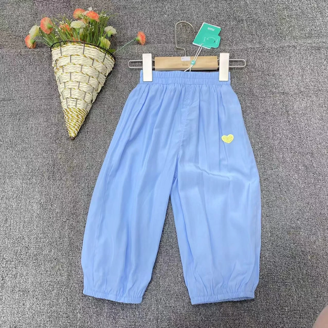 品牌2024夏季新款女童薄款防蚊裤XGK43013