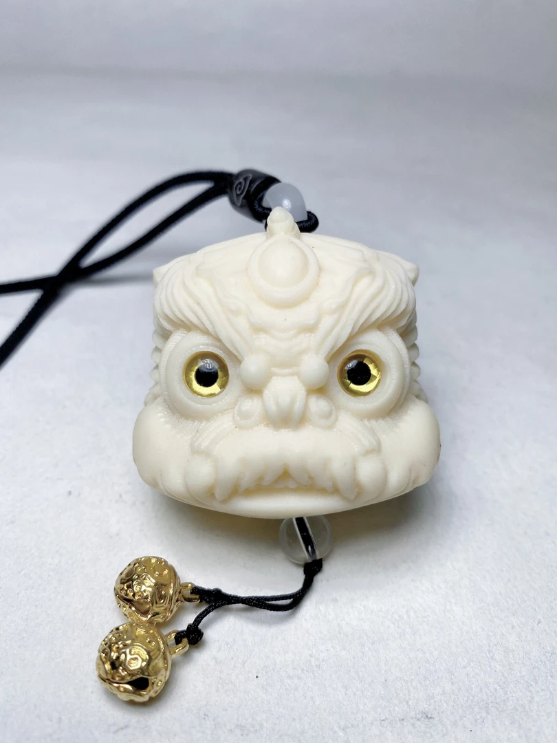 【醒狮车挂】创意摆件手把