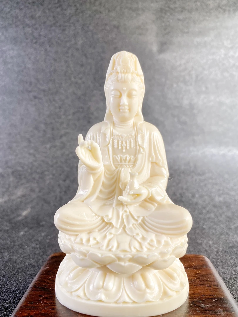 【坐净瓶观音】创意摆件手把