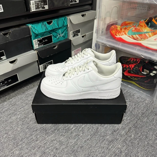 壹 45码 Nike air force1 af1 纯白 95新 无原盒 无瑕疵