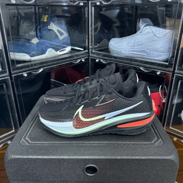 42码 nike zoom gt cut1 黑红 97新 无原盒 无瑕疵 磨损小