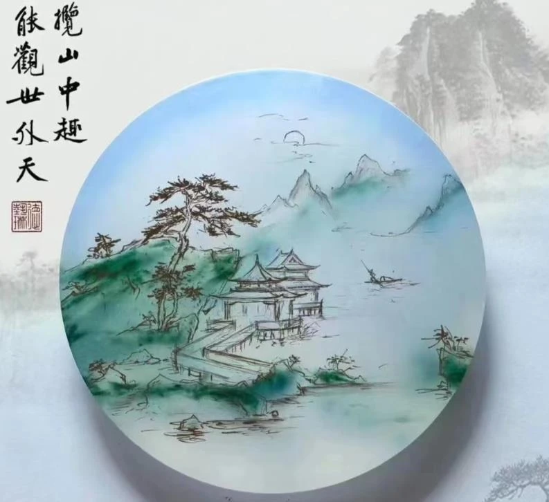 双鱼翡翠珠子工费链接