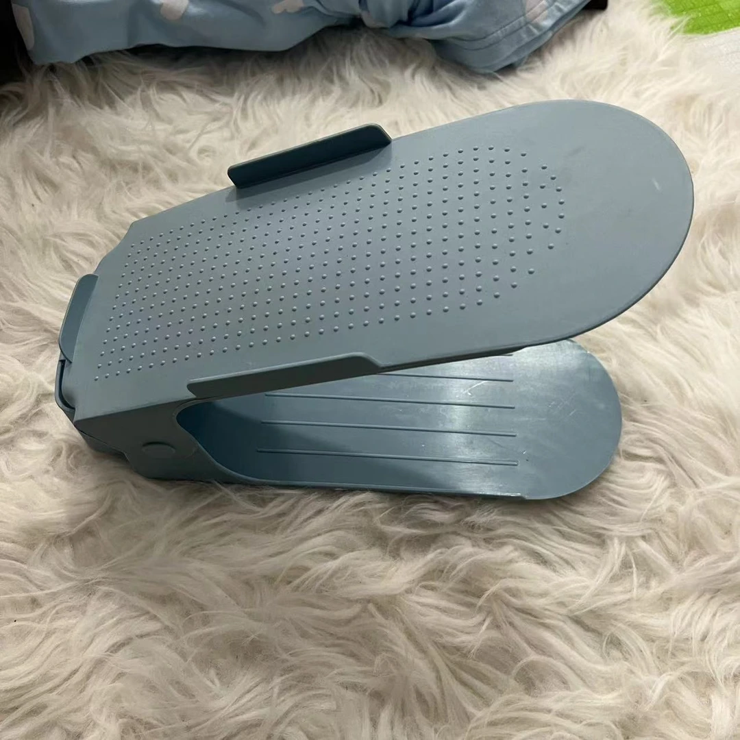 简易可调节鞋架收纳神器(发6)