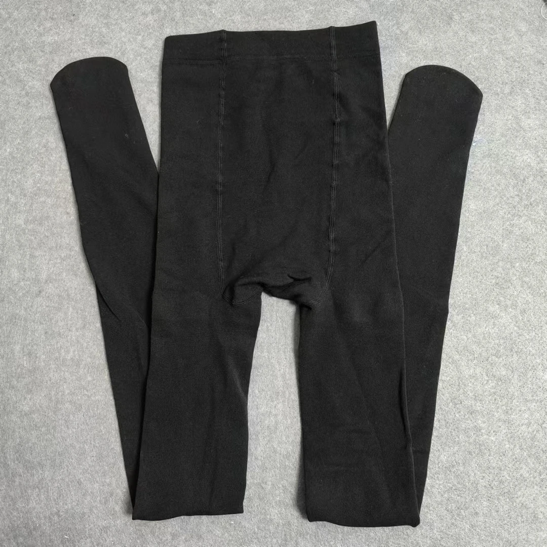 秋冬季黑色薄绒连袜裤(发4)