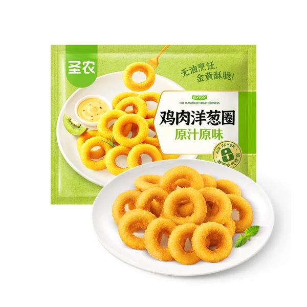 【快手美食】圣农原汁原味鸡肉洋葱圈 200g（12-13块）