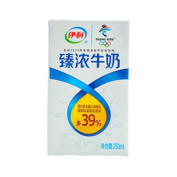 伊利臻浓牛奶 250ml