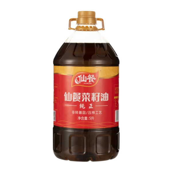 仙餐纯正菜籽油 5L