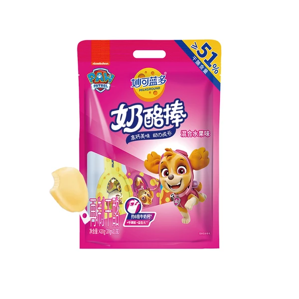 妙可蓝多混合水果味奶酪棒 420g