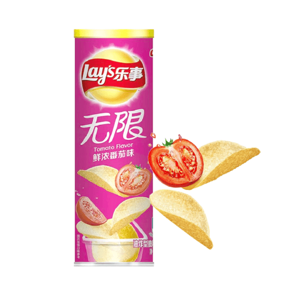 乐事无限鲜浓番茄味薯片 104g