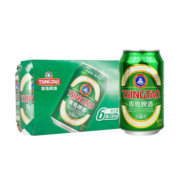 青岛经典11度啤酒 330ml*6