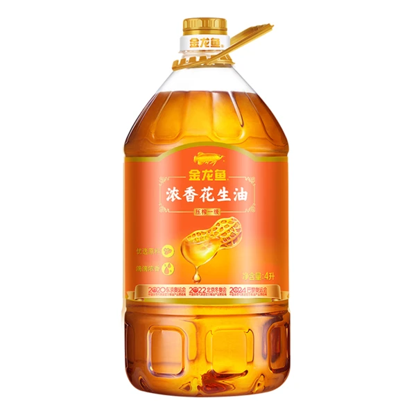 金龙鱼浓香花生油 4L