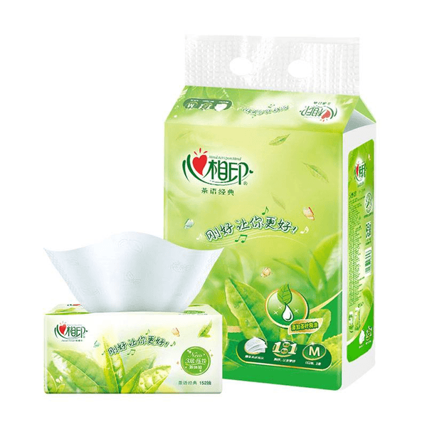 心相印茶语纸面巾 152抽*3