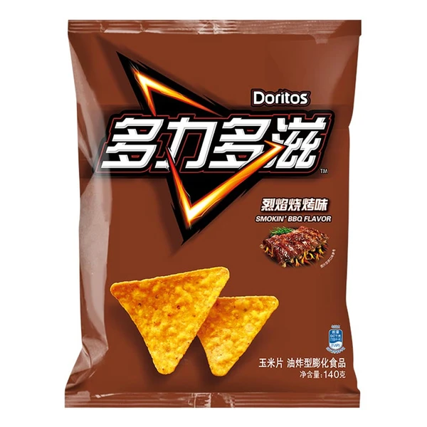 多力多滋烈焰烧烤味玉米片 140g