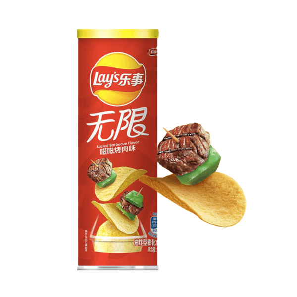 lay’s/乐事 无限嗞嗞烤肉味薯片104g