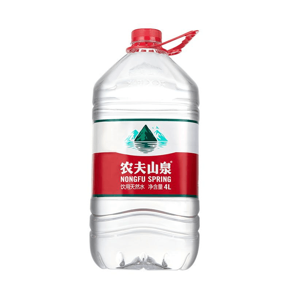 农夫山泉饮用天然水（新） 4L