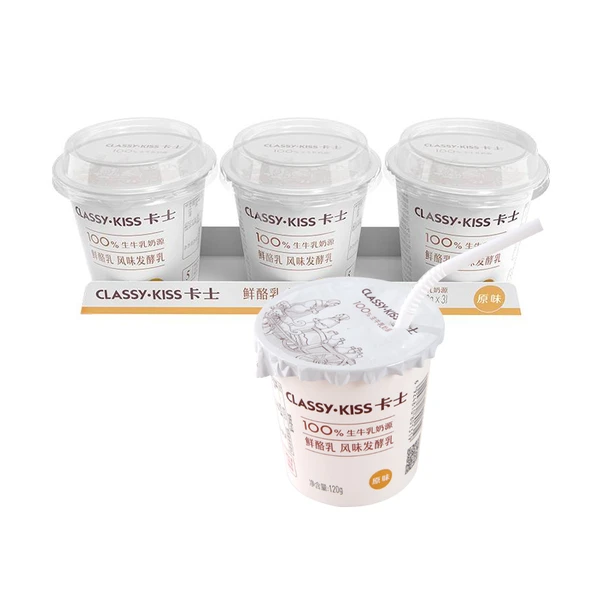 卡士原味鲜酪乳 120g*3