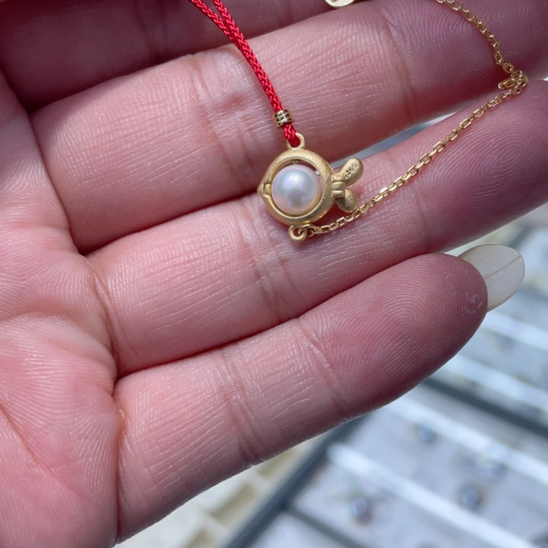 【闪购商品】海水珍珠手链银S925镶嵌