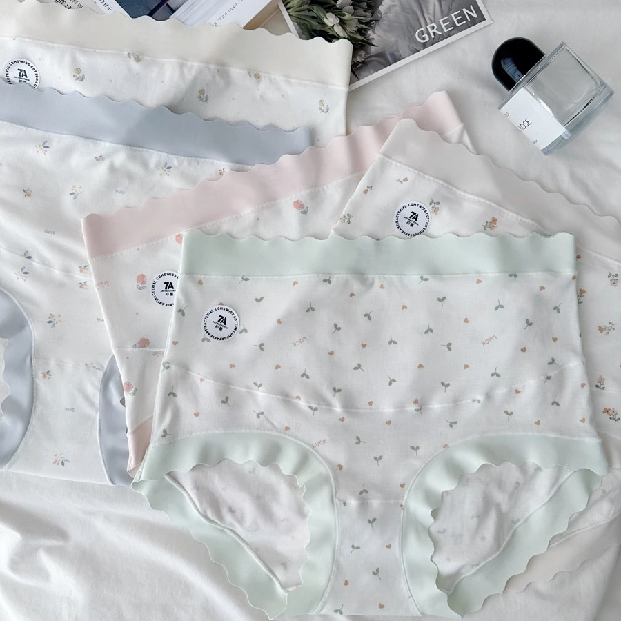 N8658高舒适款7A抑菌裆部高腰孕妇内裤大码裤全孕期准妈妈