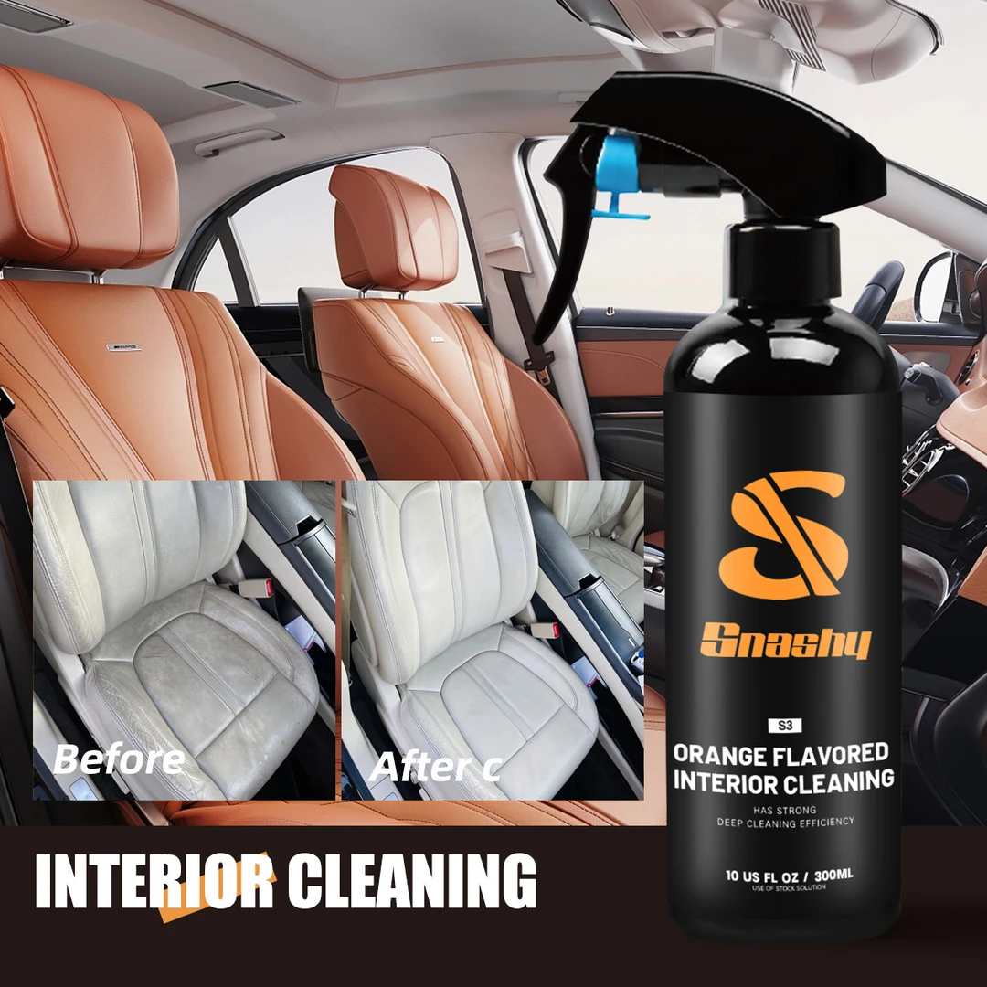 汽车内饰清洗剂全效内饰塑料真皮焕新上光真皮革座椅清洁神器