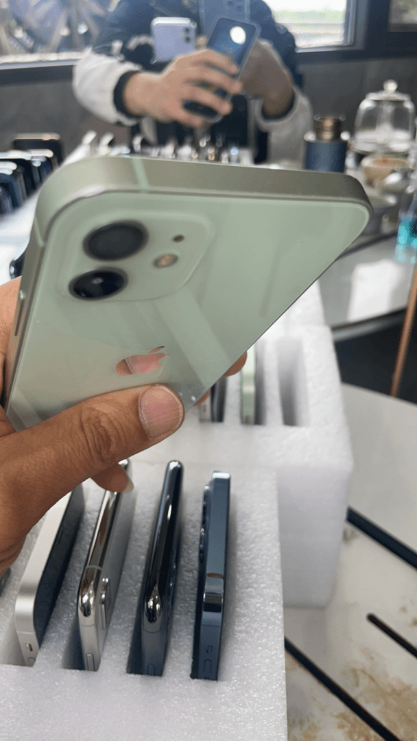 9新 Apple/苹果 12绿色蓝色128G/适配