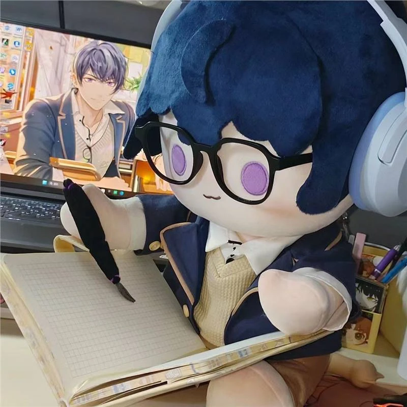 未定事件陆景和属性40cm坐姿好运小陆棉花娃娃可爱毛绒公仔