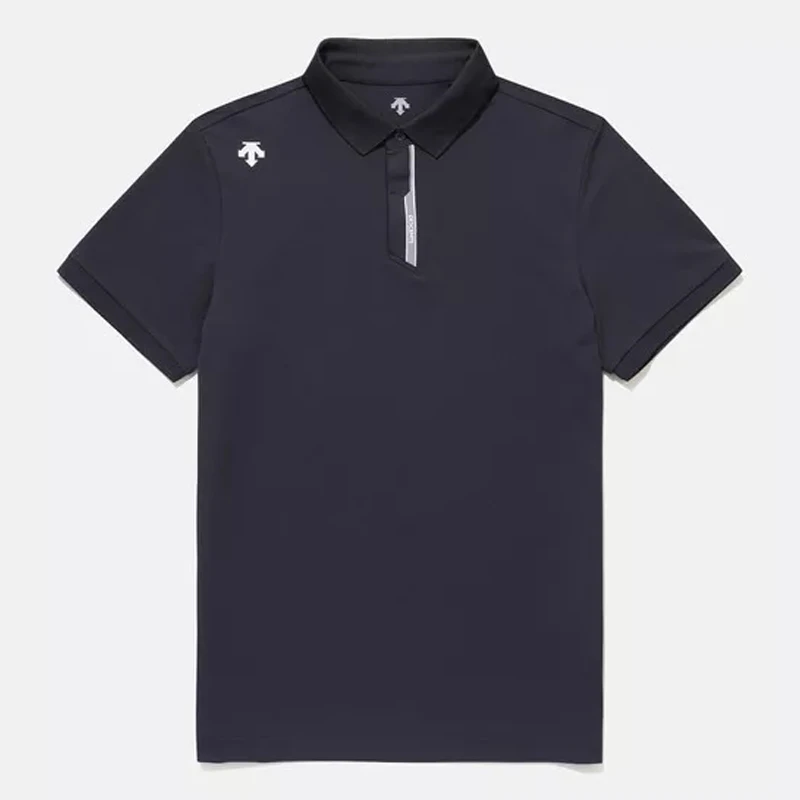 DESCENTE/迪桑特短袖男女款速干polo衫短袖运动舒适休闲透气短袖
