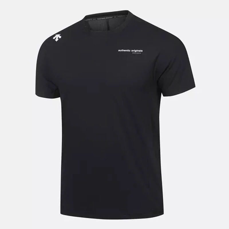 DESCENTE/迪桑特短袖男女同款圆领速干T恤户外运动透气舒适半袖