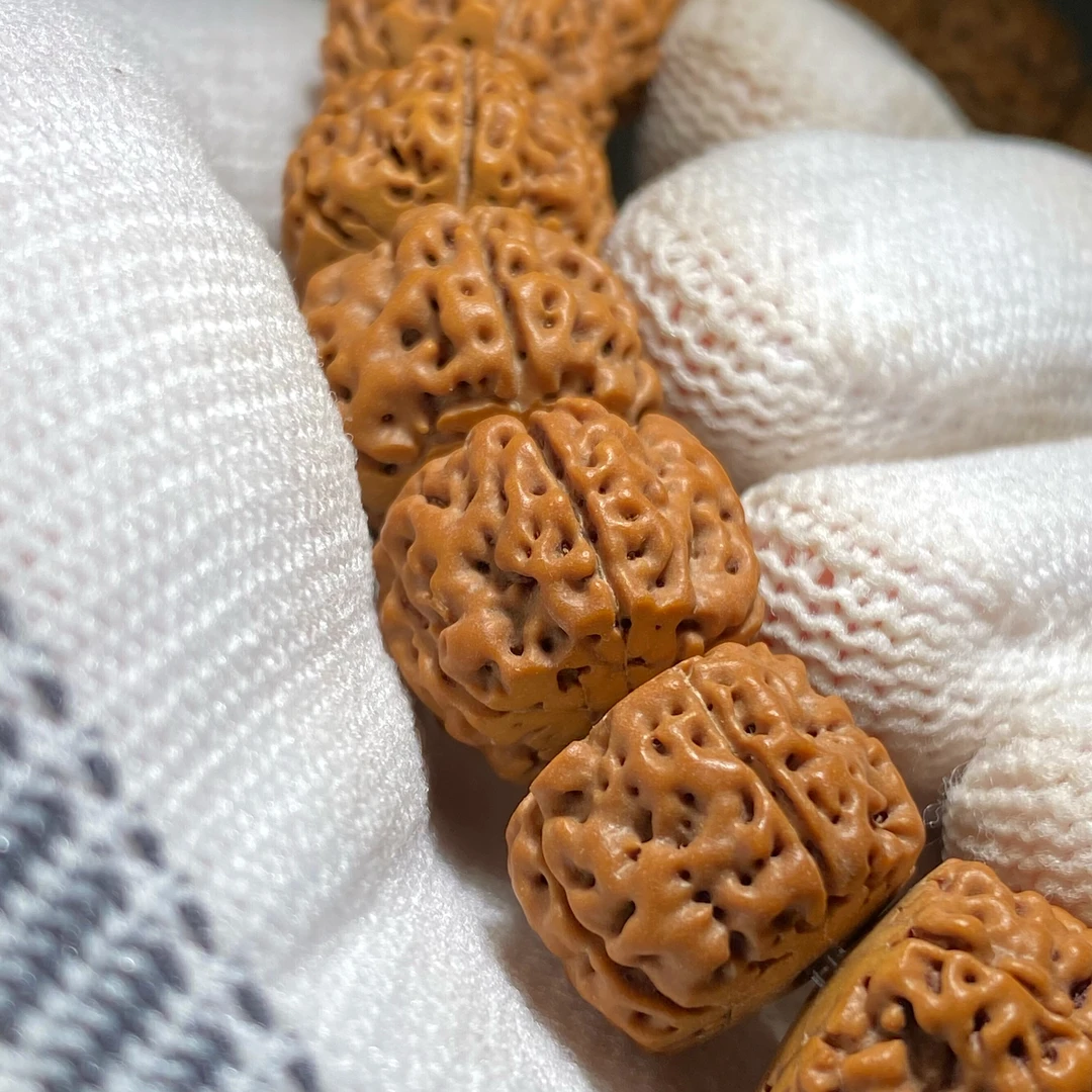 M6-【盘龙-潜水艇】小金刚极Q归圆满龙暴油五面十龙菩提手串