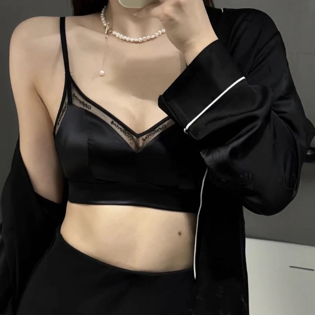 梧桐花开无钢圈插垫杯法式文胸高级质感