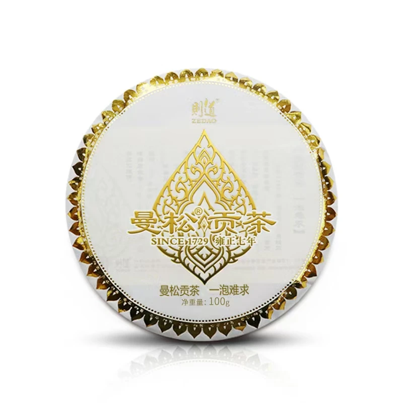 [曼松] 普洱生茶 2018 曼松贡茶普洱春茶100g