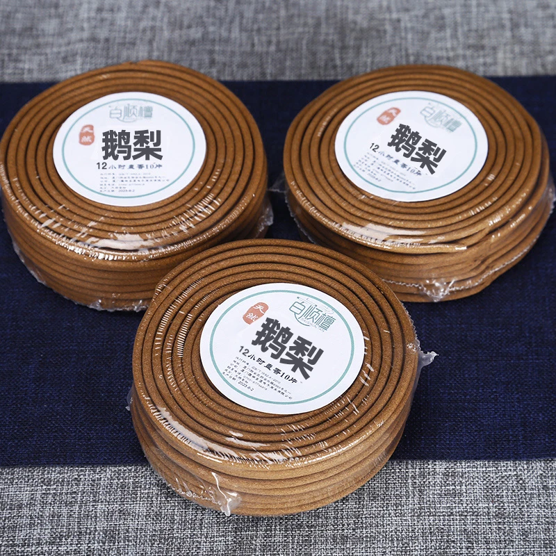 家用卧室内持久留香鹅梨帐中香盘香除异味12小时-4