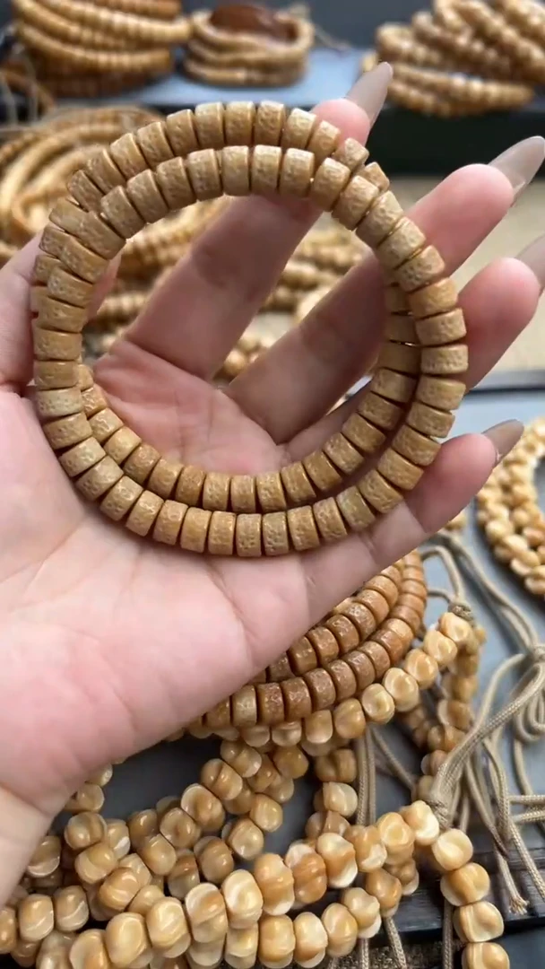 【闪购商品】菩提根/象牙果手串卡8精工单圈