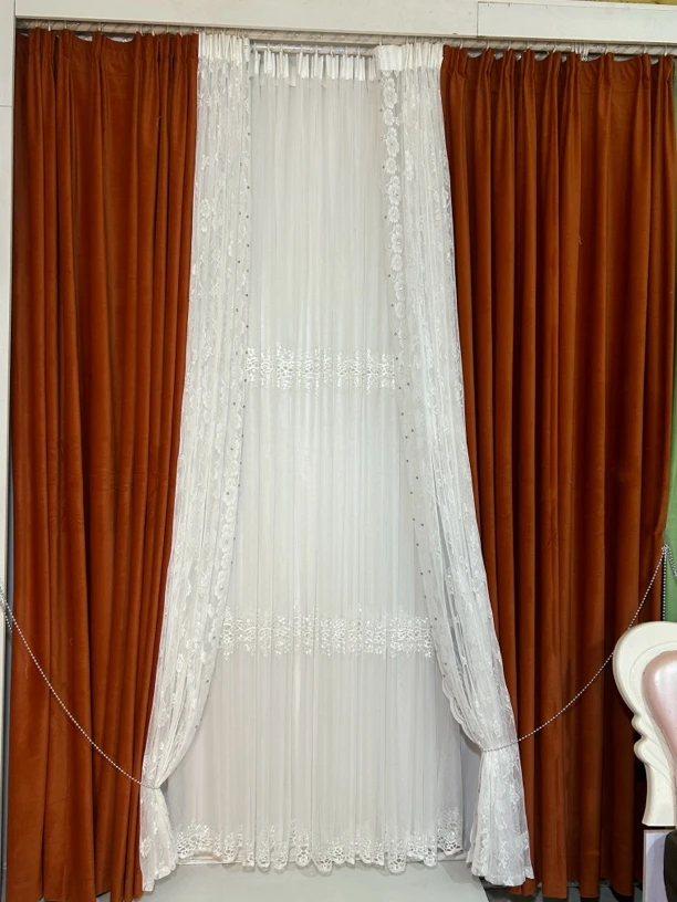 舒适好看的舒服的法式窗帘