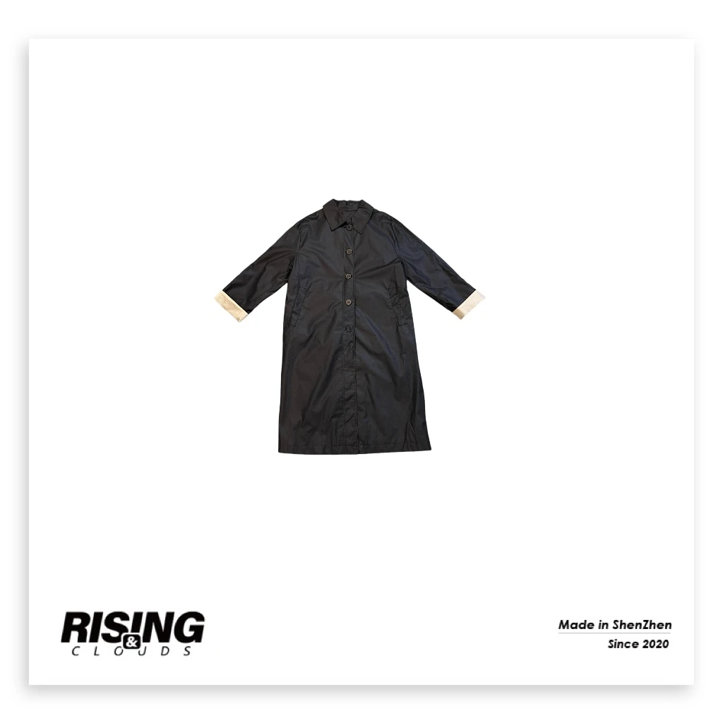 RISING&CLOUDS现【小云姐】深圳南油尤莱特显瘦时尚腰带风衣080176