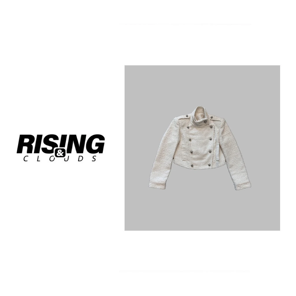 RISING&CLOU【小云姐家】设计师款小香风气质时尚短款外套090356