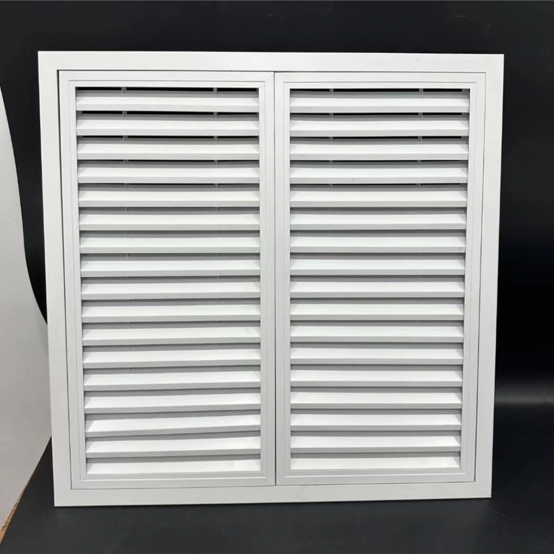 百叶门磁吸门对开门双开门全铝合金烤漆百叶门厨房门百叶柜门定制