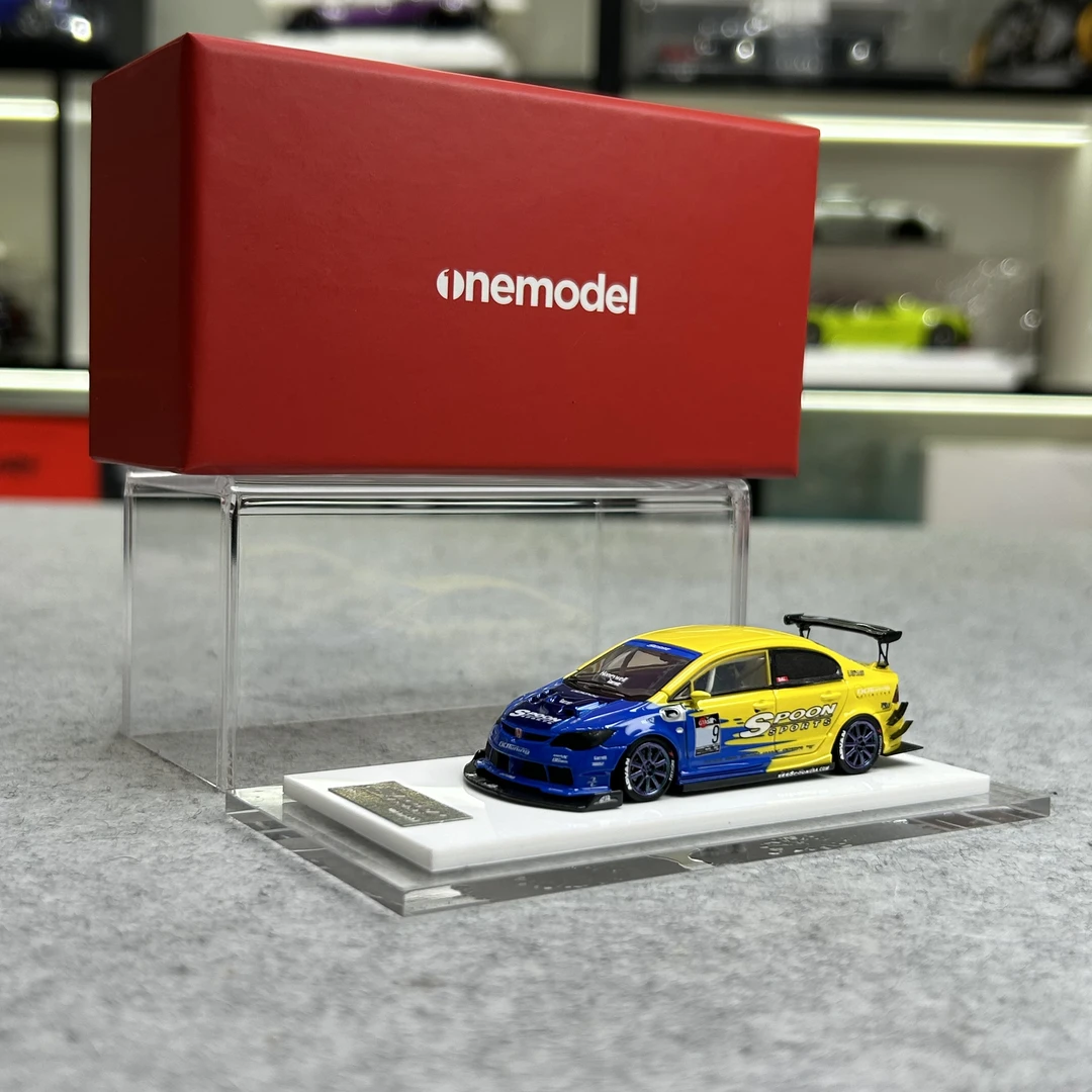 onemodel 1/64 本田 fd2 type r 树脂车模 非常JDM