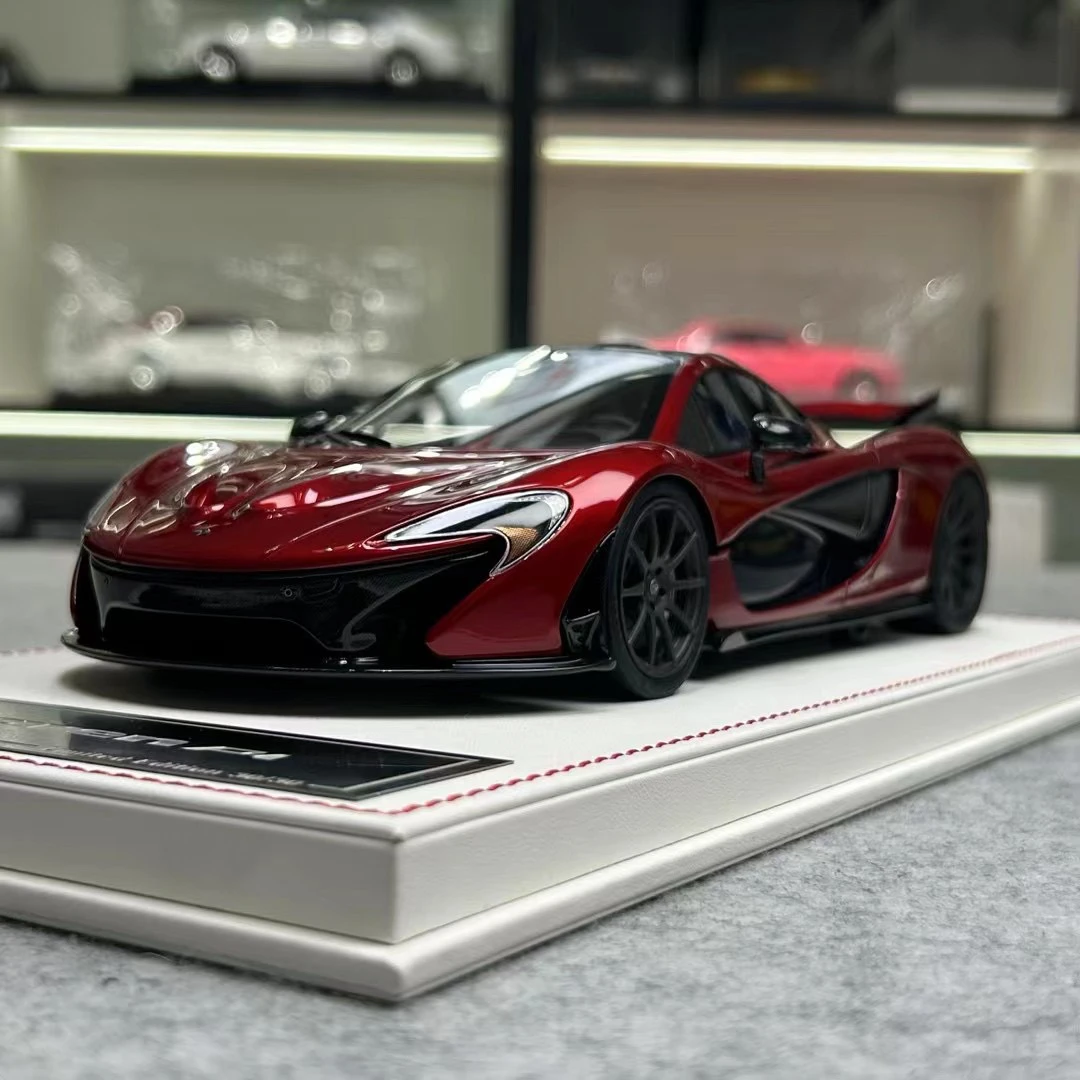 DM 迈凯伦P1 Supercar 超跑限量版仿真树脂汽车模型收藏1 18摆件