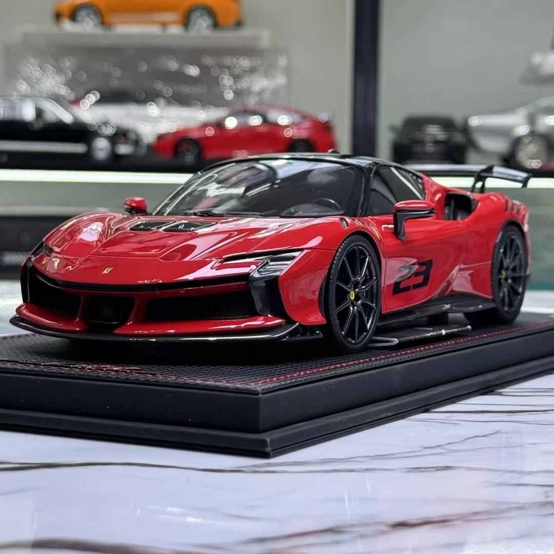 MR 法拉利SF90 XX Spider限量版仿真树脂汽车模型1 18收藏