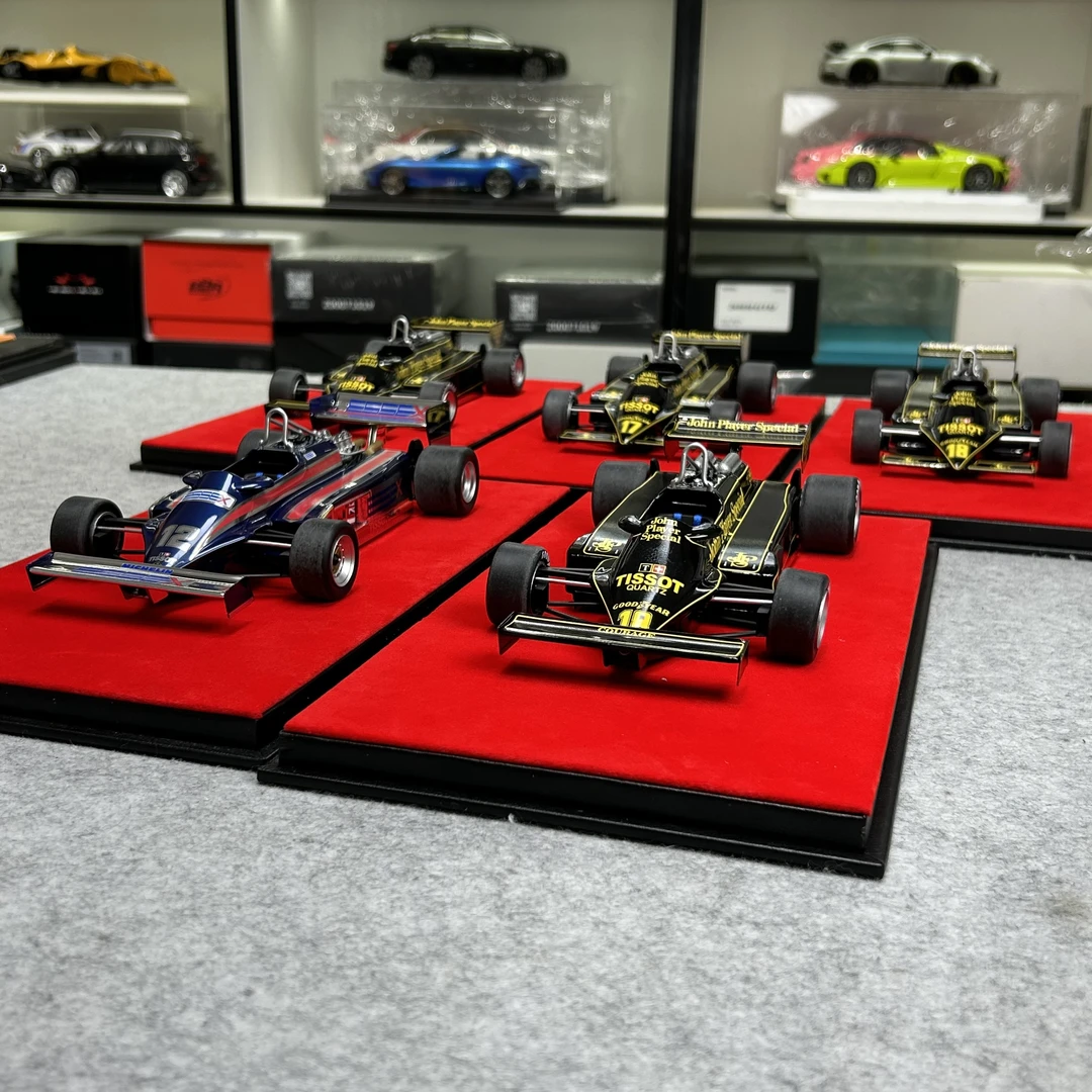 YY model 1/18树脂汽车模型  莲花 Lotus  F1赛车 模型收藏摆件