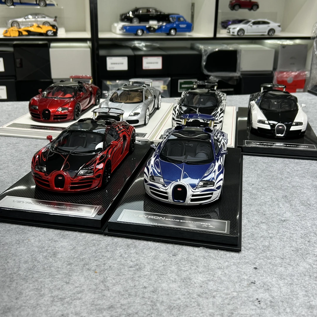 DM 1:18 布加迪Supercar Veyron 威龙 树脂汽车模型Dino Model