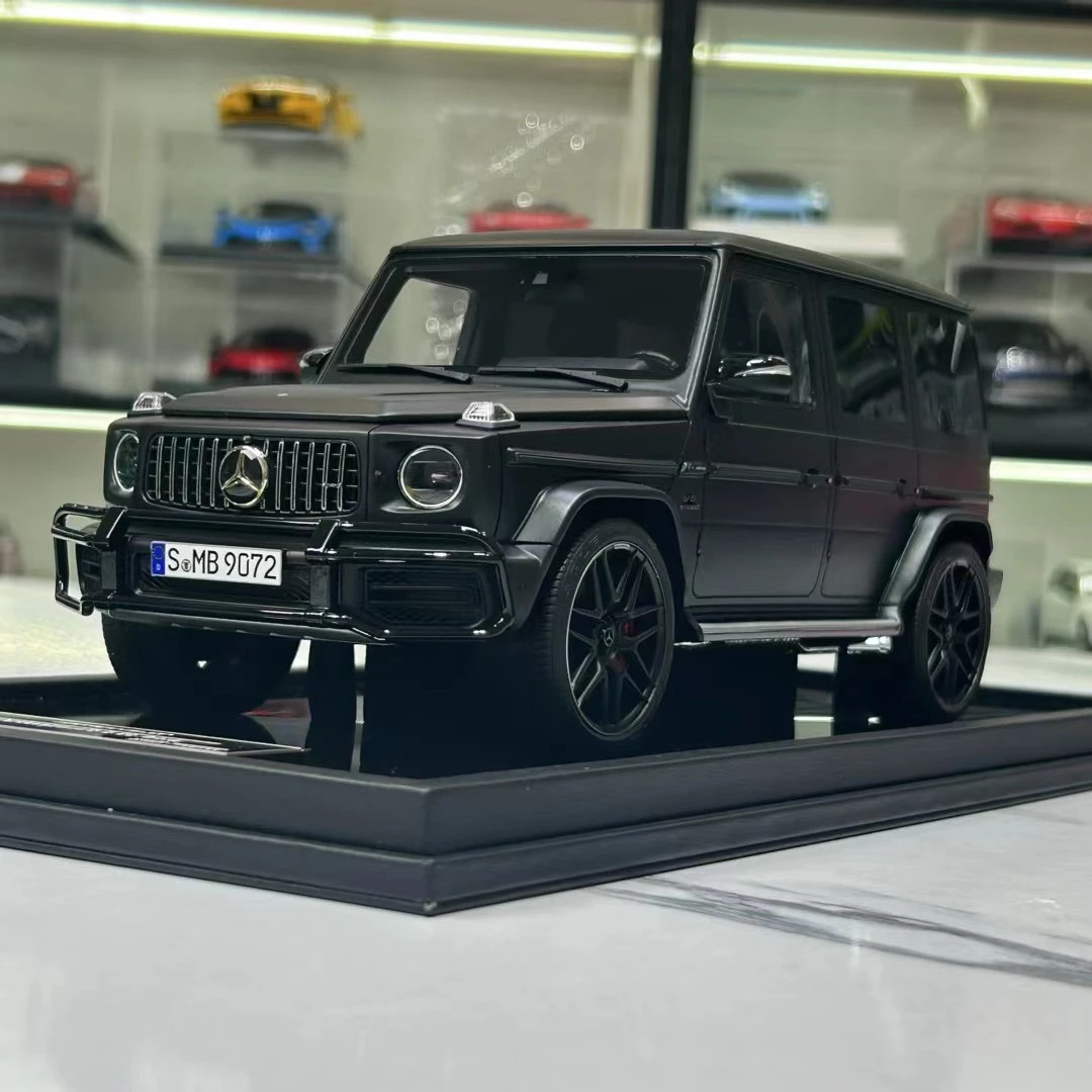 1:18 MOTORHELIX梅赛德斯奔驰AMG G63 SUV越野树脂限量汽车模型