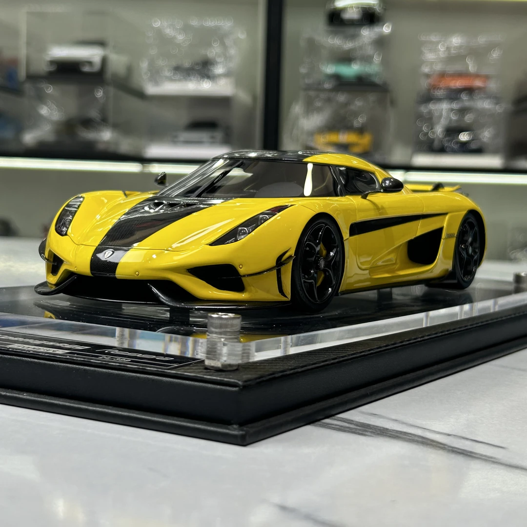 限量车模科尼赛格Regera FA 1:18 柯尼塞格超跑仿真汽车模型摆件