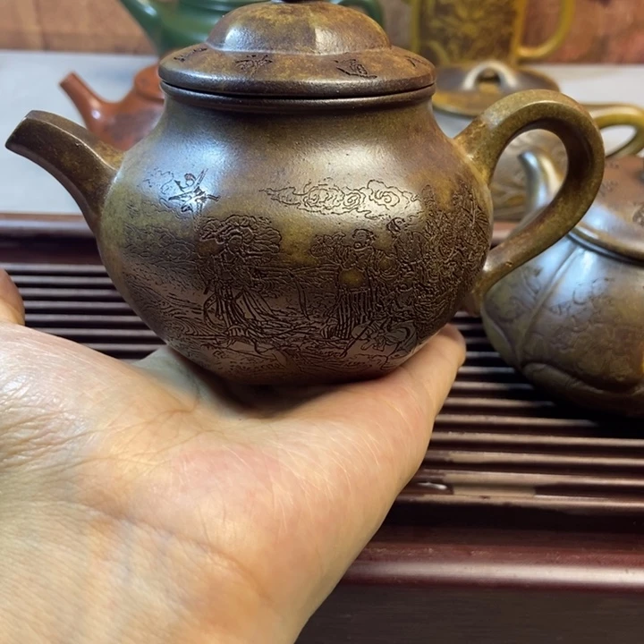 紫砂茶壶紫砂全手工制作