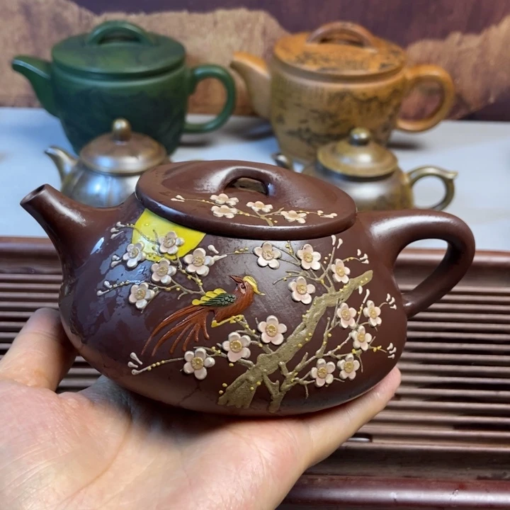 紫砂茶壶紫砂全手工制作