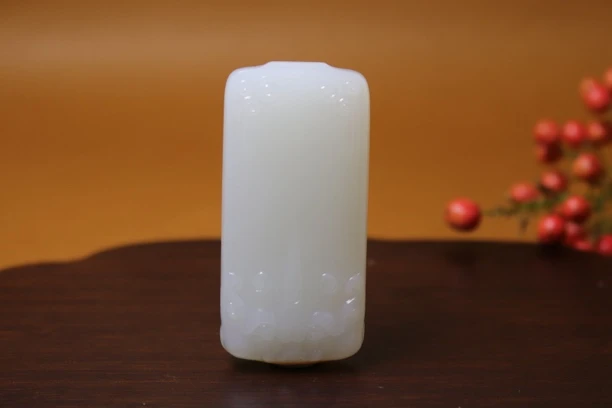 【瑜明堂】高品质和田白玉守护36牌精雕细琢男士