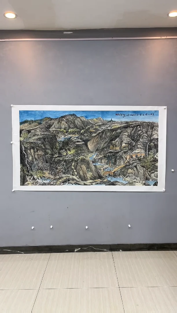 【闪购商品】绘画郑乐华绘画手绘作品3-61